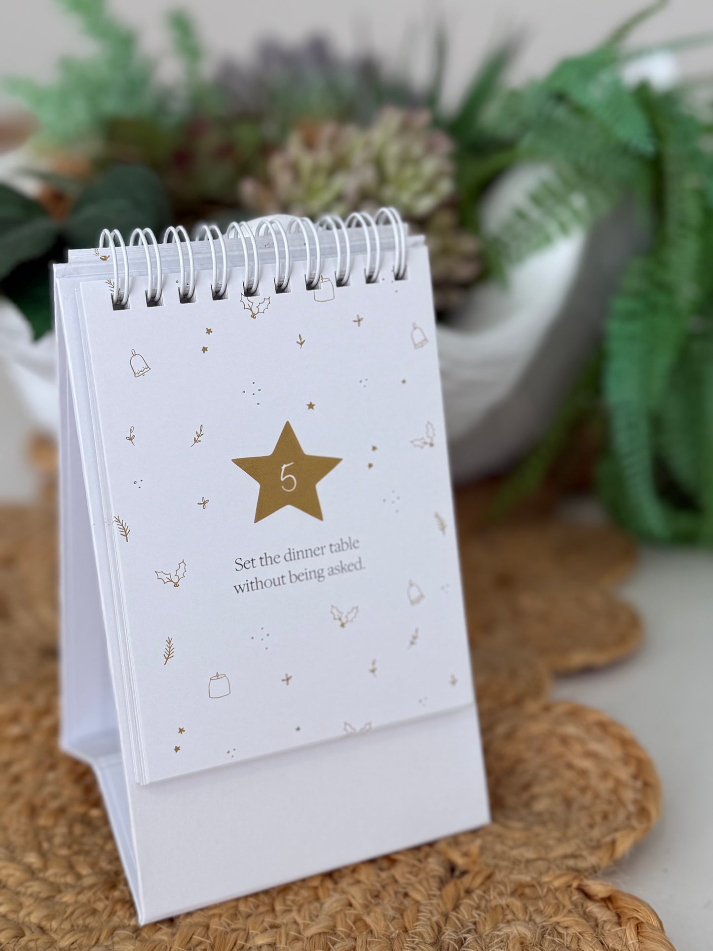 Helping hands calendar