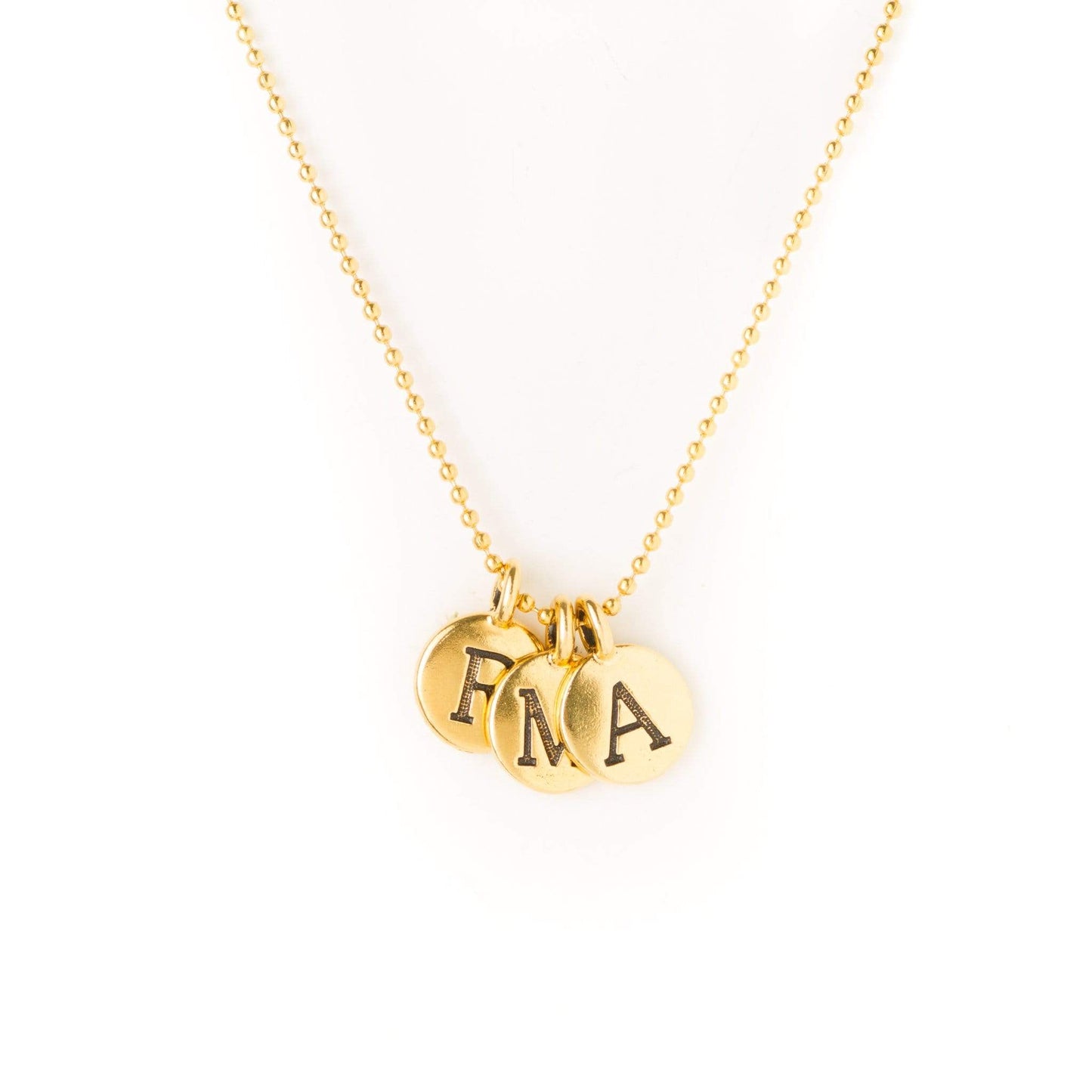 crystal-jewellery-for-gifts INTITAL NECKLACE | GOLD